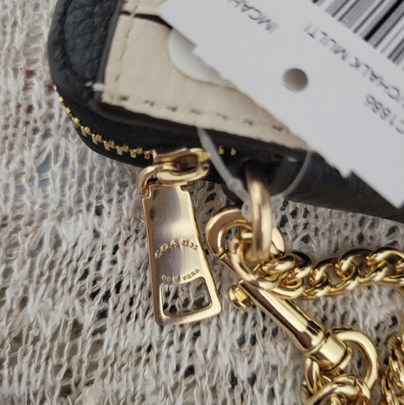 Coach Zip Card Case In Colorblock - Picture 8 of 10